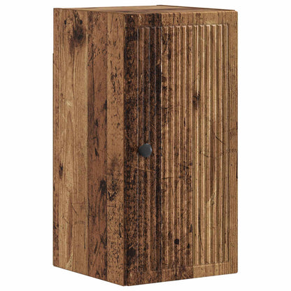 vidaXL 4 Piece Bathroom Cabinet Set EDE Old Wood Engineered Wood 3