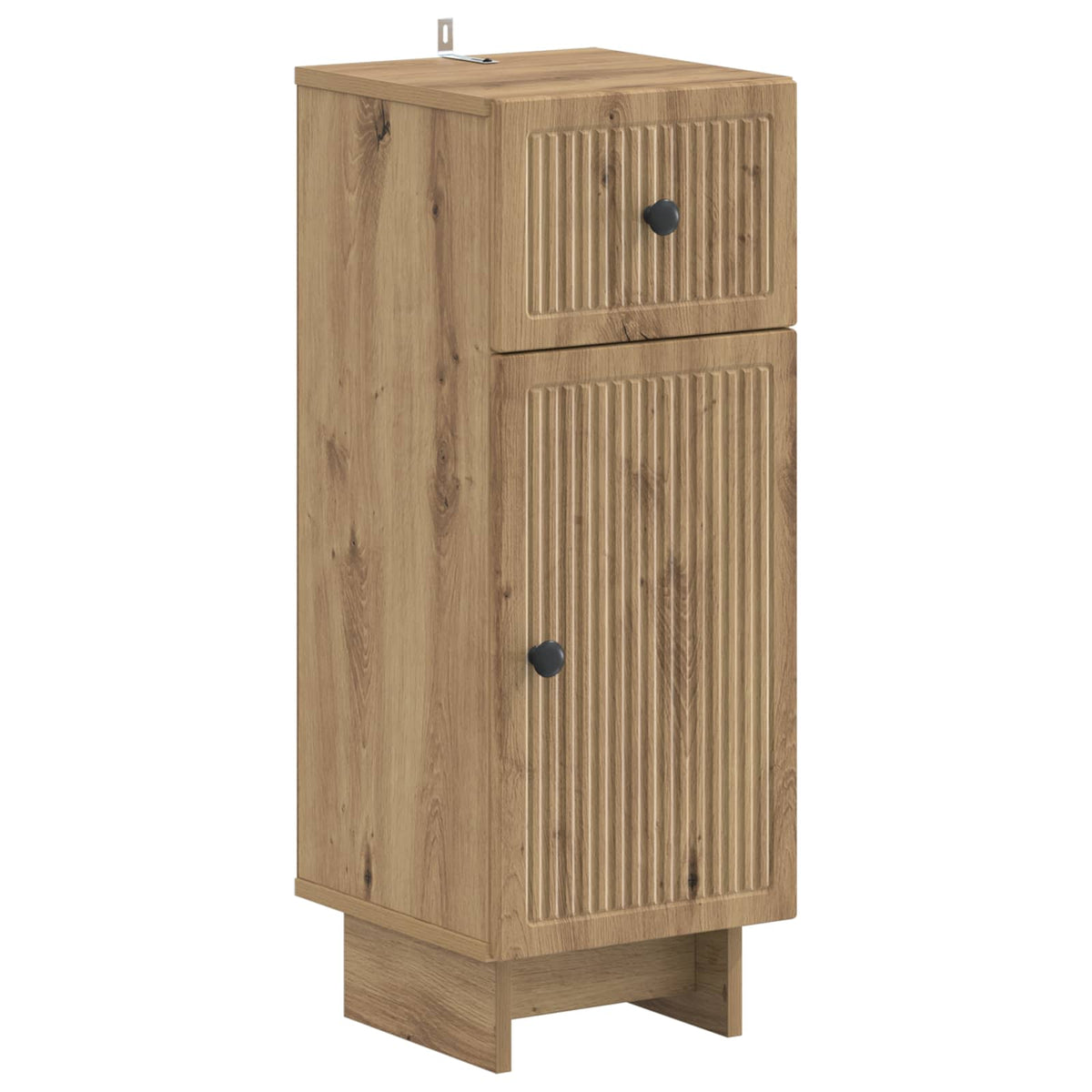 vidaXL 4 Piece Bathroom Cabinet Set EDE Artisan Oak Engineered Wood 4