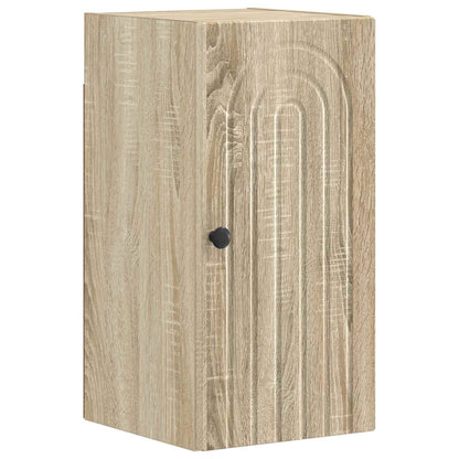 vidaXL 4 Piece Bathroom Cabinet Set ALKMAAR Sonoma Oak Engineered Wood 3