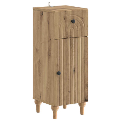 vidaXL 4 Piece Bathroom Cabinet Set ALKMAAR Artisan Oak 4