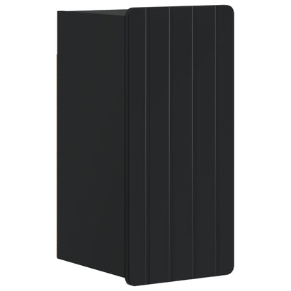 vidaXL 4 Piece Bathroom Cabinet Set ZWOLLE Black Engineered Wood 3