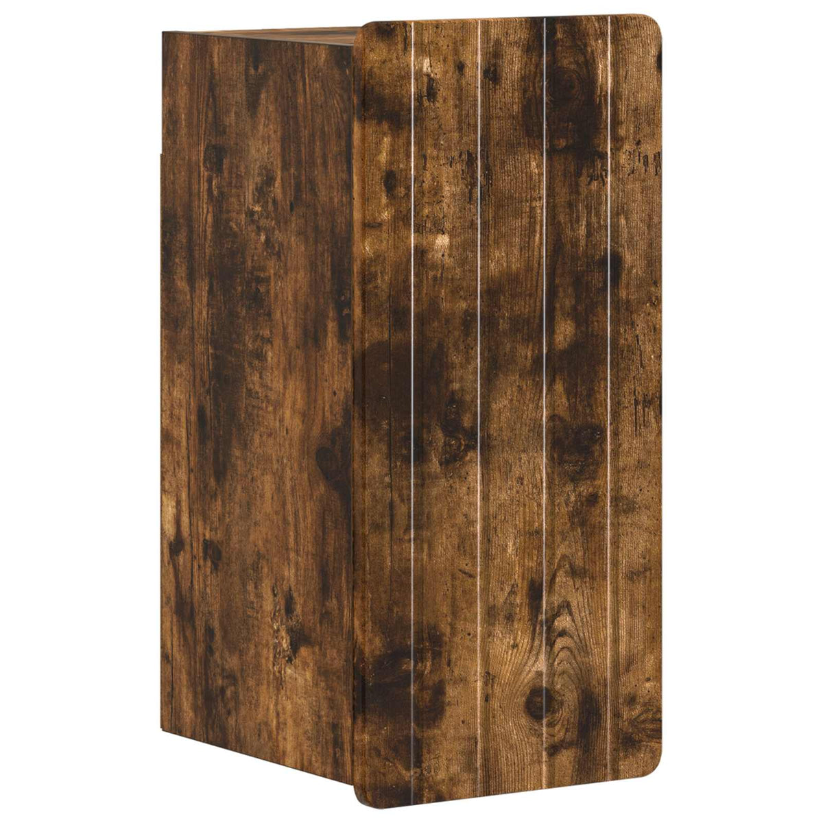 vidaXL 4 Piece Bathroom Cabinet Set ZWOLLE Smoked Oak Engineered Wood 3