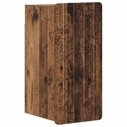 vidaXL 4 Piece Bathroom Cabinet Set ZWOLLE Old Wood Engineered Wood 3