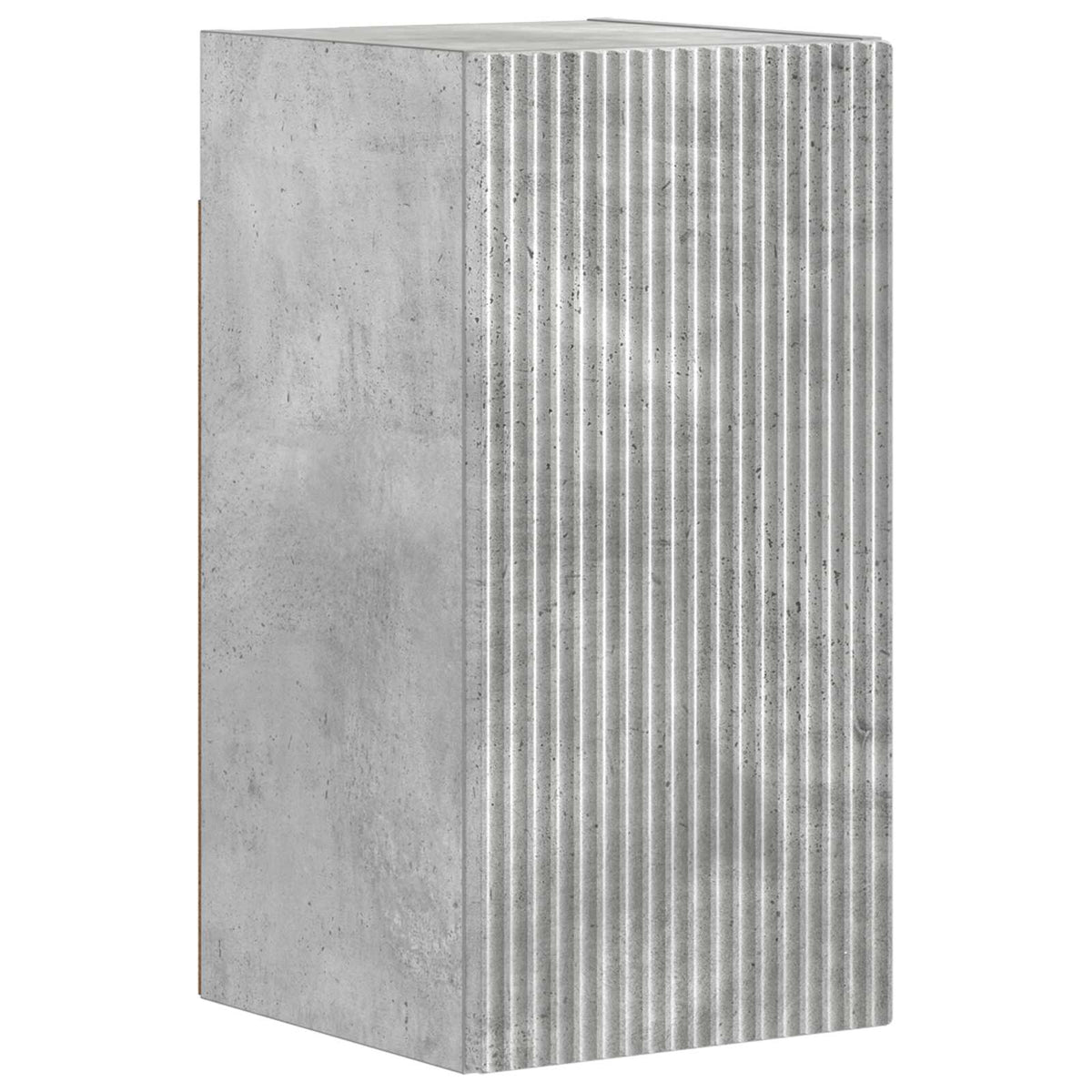vidaXL 4 Piece Bathroom Cabinet Set ARNHEM Concrete Grey 3