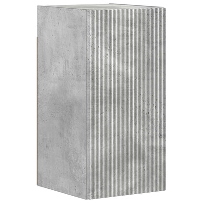 vidaXL 4 Piece Bathroom Cabinet Set ARNHEM Concrete Grey 3