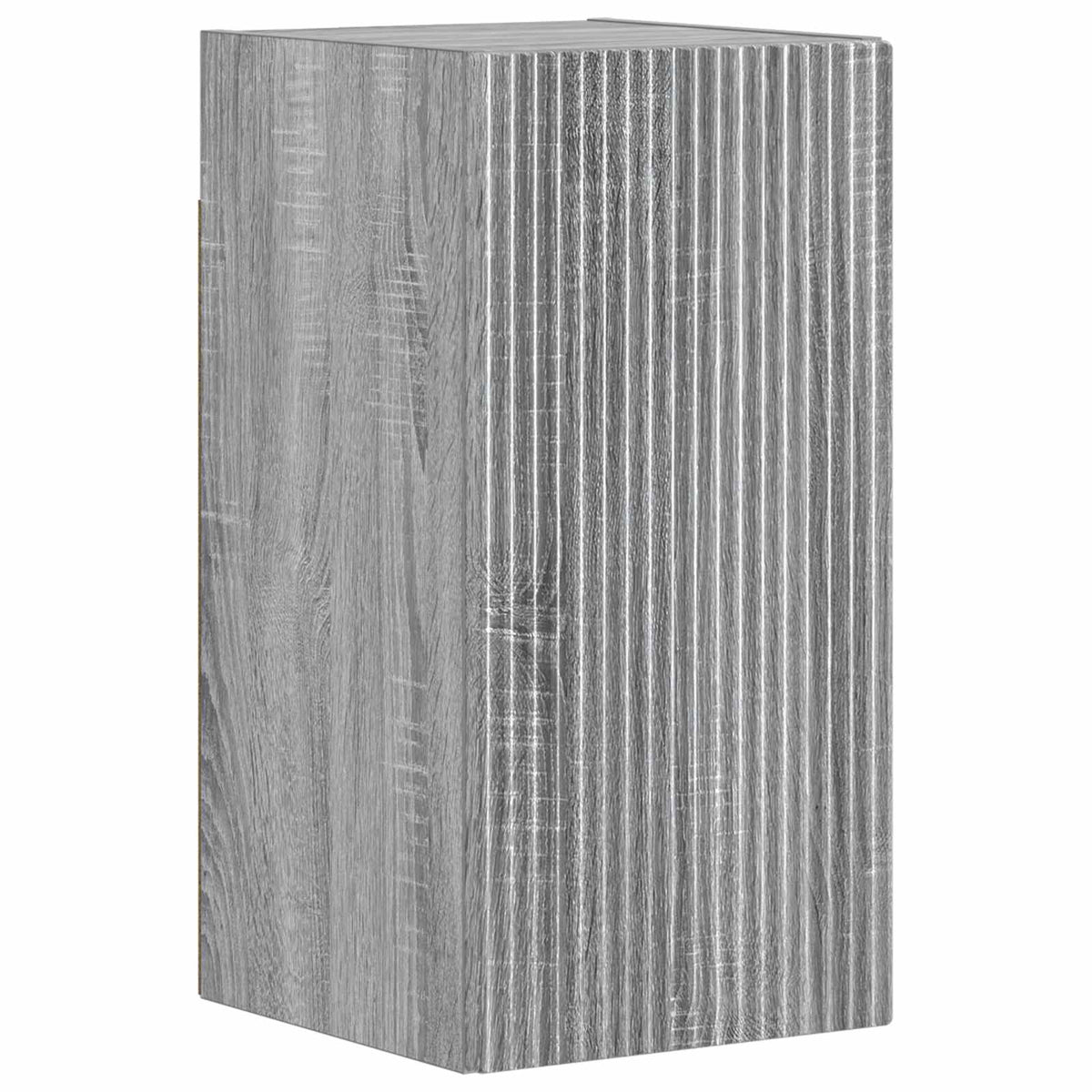 4 Piece Bathroom Cabinet Set ALKMAAR Grey sonoma Full vertical stripes
