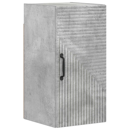 vidaXL 4 Piece Bathroom Cabinet Set HAARLEM Concrete Grey 3