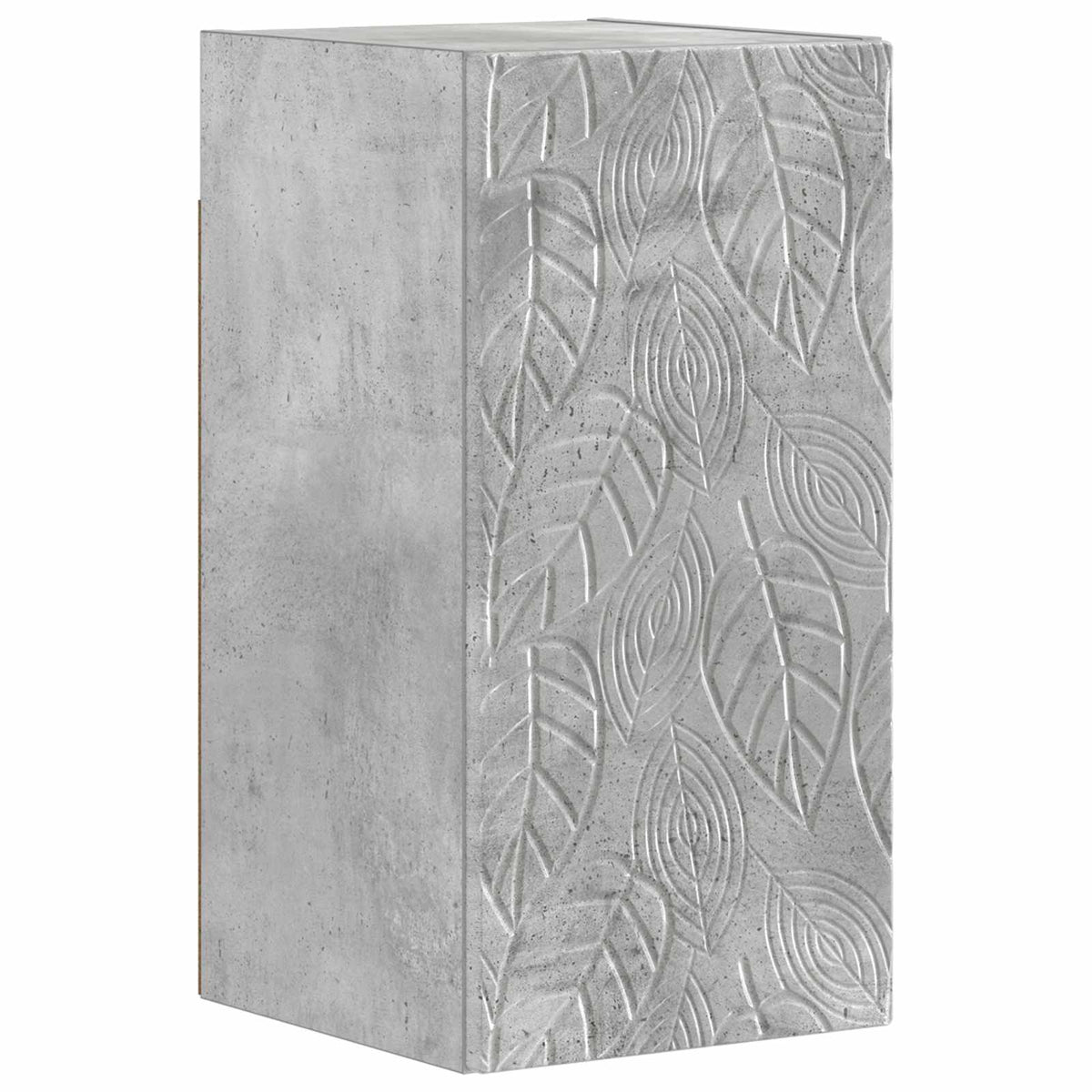 vidaXL 4 Piece Bathroom Cabinet Set DELFT Concrete Grey 3