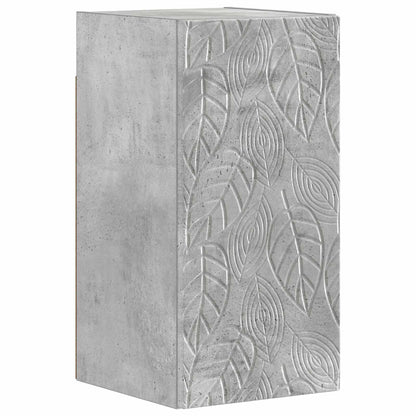 vidaXL 4 Piece Bathroom Cabinet Set DELFT Concrete Grey 3