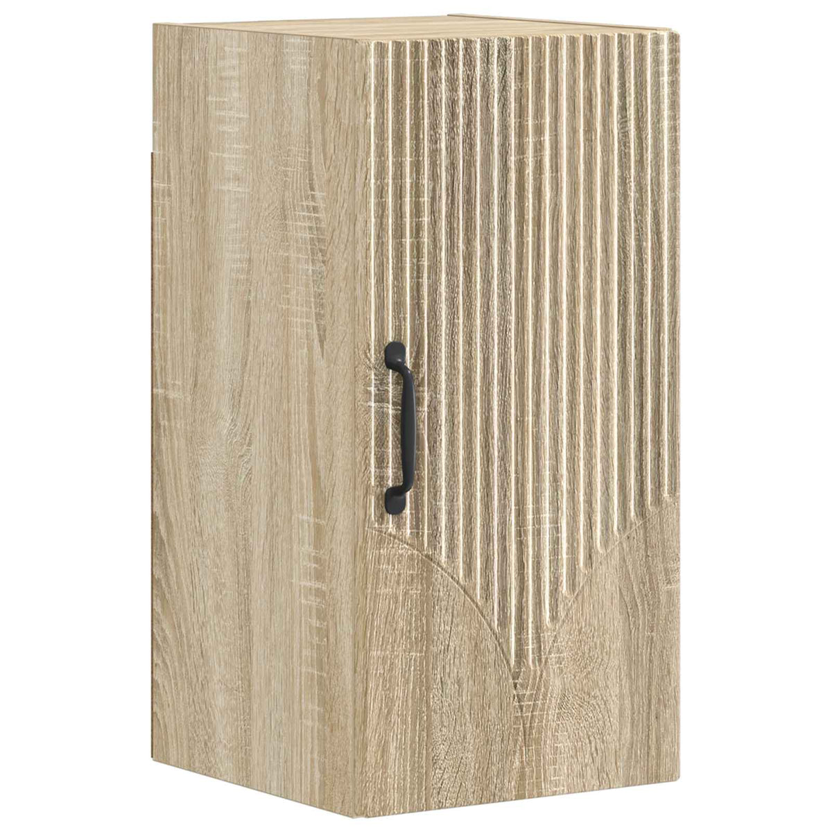 vidaXL 4 Piece Bathroom Cabinet Set HOORN Sonoma Oak Engineered Wood 3