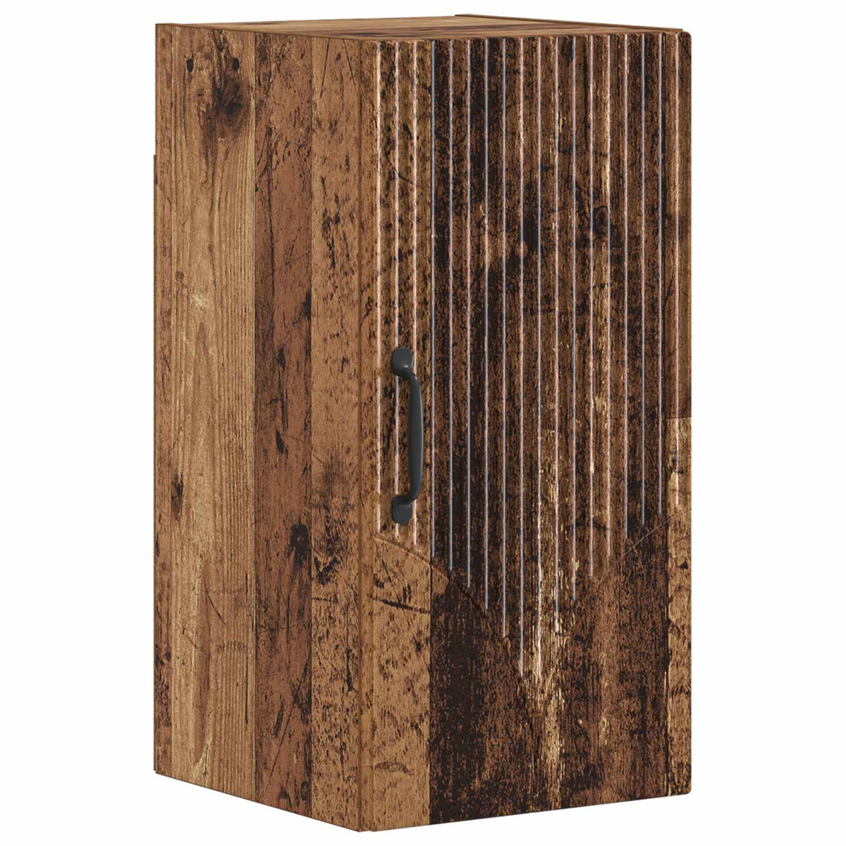 vidaXL 4 Piece Bathroom Cabinet Set HOORN Old Wood Engineered Wood 3