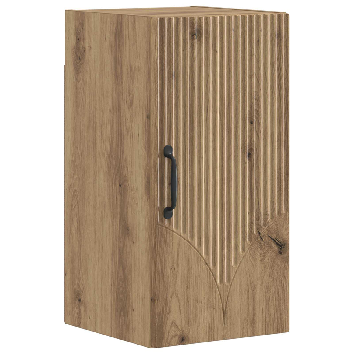 vidaXL 4 Piece Bathroom Cabinet Set HOORN Artisan Oak Engineered Wood 3