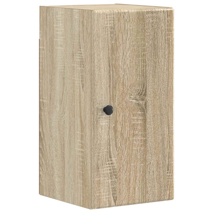 vidaXL 4 Piece Bathroom Cabinet Set BREDA Sonoma Oak Engineered Wood 3