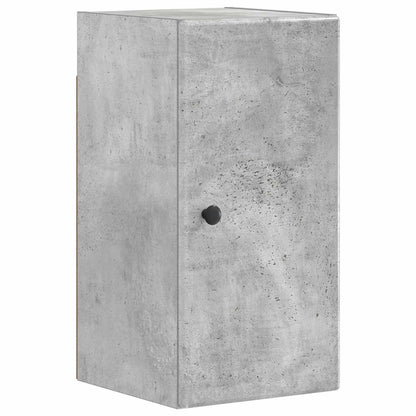 vidaXL 4 Piece Bathroom Cabinet Set BREDA Concrete Grey 3