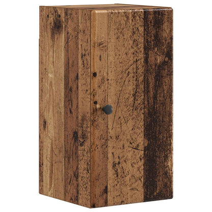 vidaXL 4 Piece Bathroom Cabinet Set BREDA Old Wood Engineered Wood 3