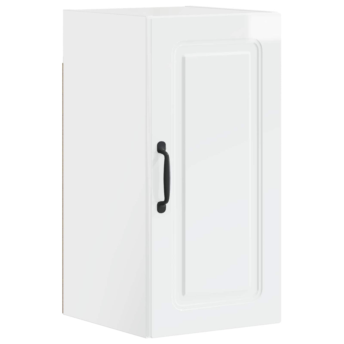 vidaXL 4 Piece Bathroom Cabinet Set UTRECHT High Gloss White 3