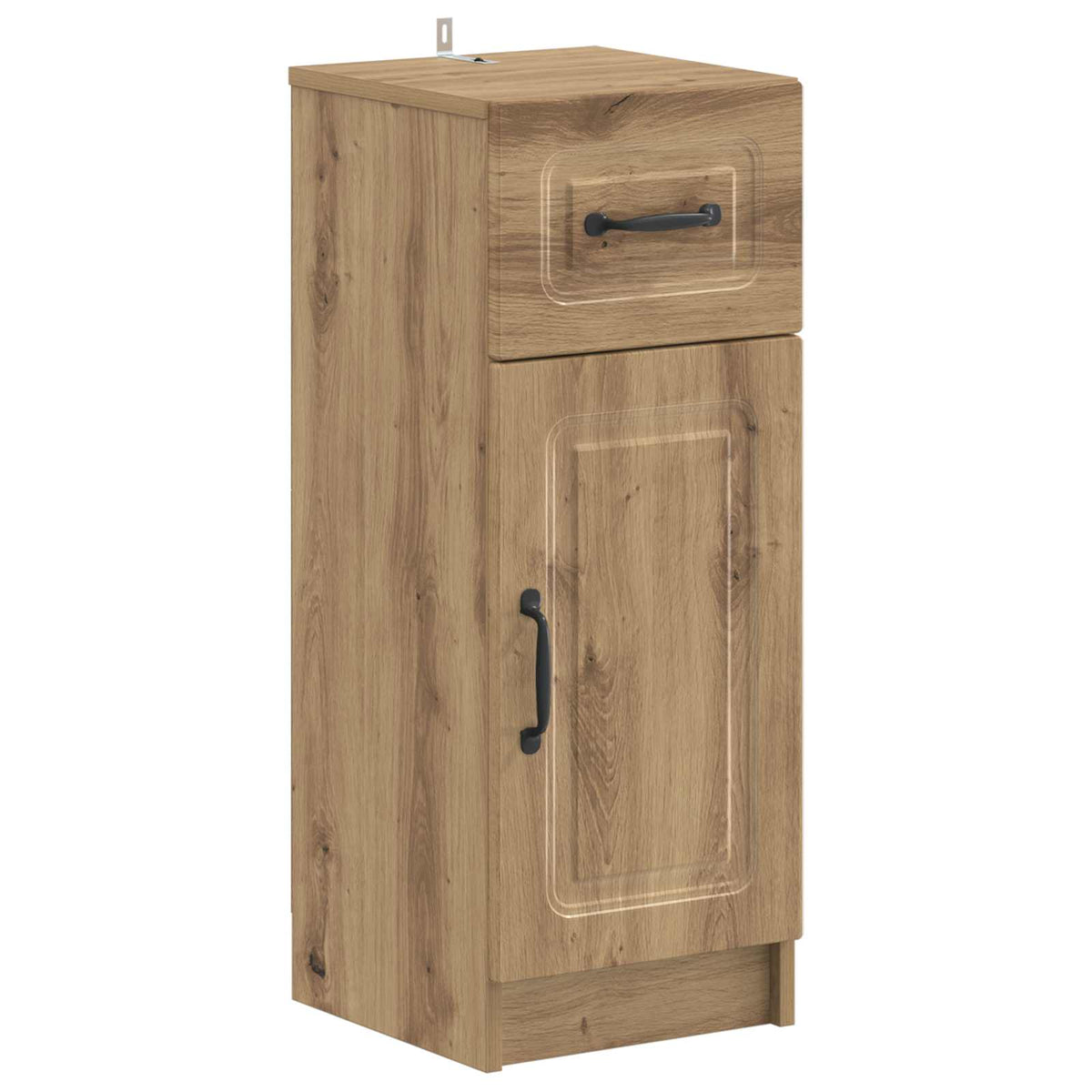 vidaXL 4 Piece Bathroom Cabinet Set UTRECHT Artisan Oak 4