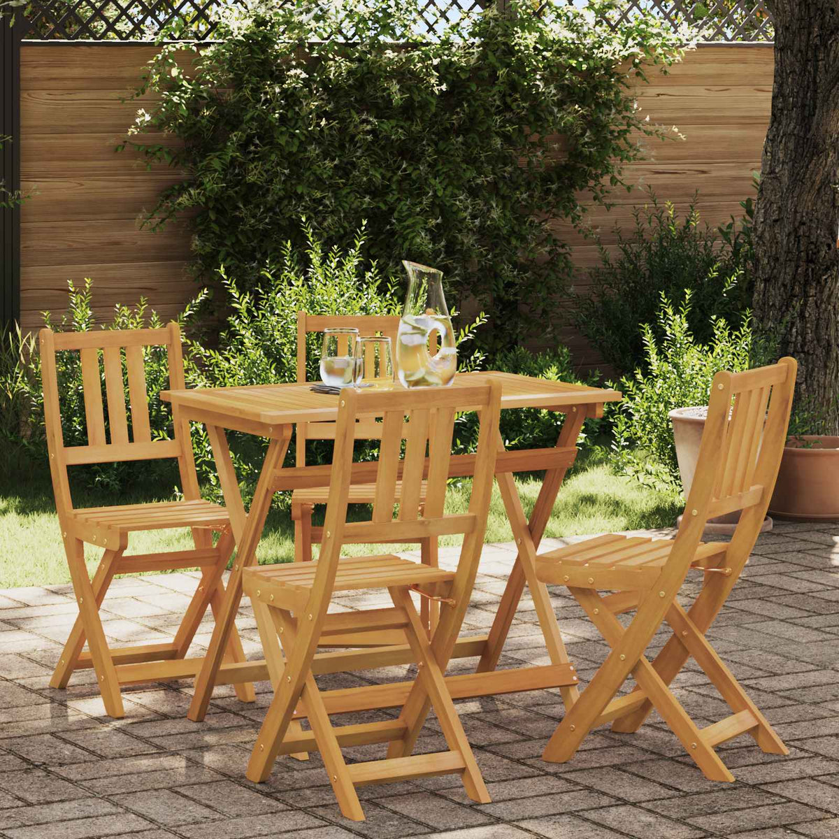 vidaXL Garden Chair Solid Acacia Wood