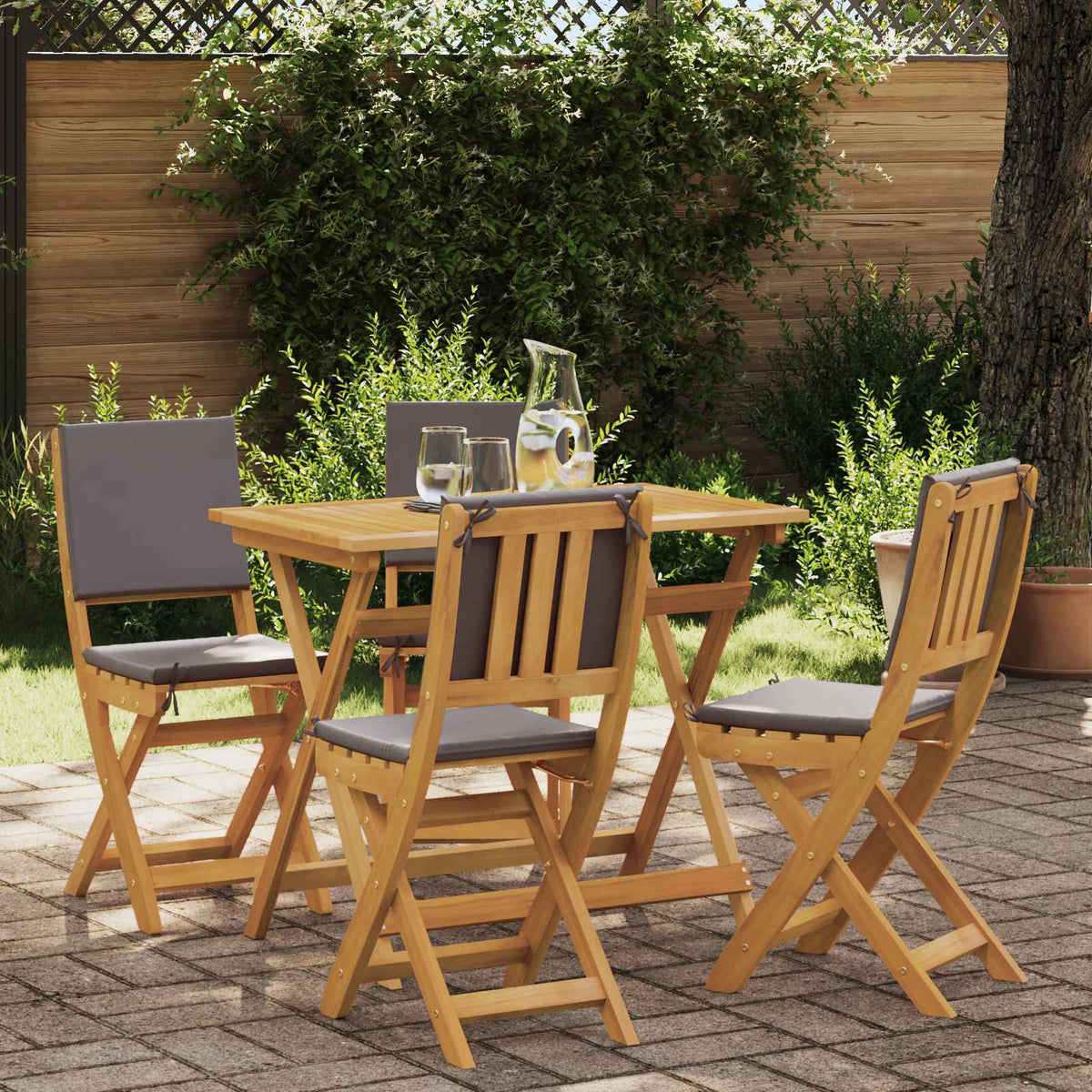 vidaXL Garden Chair Solid Acacia Wood