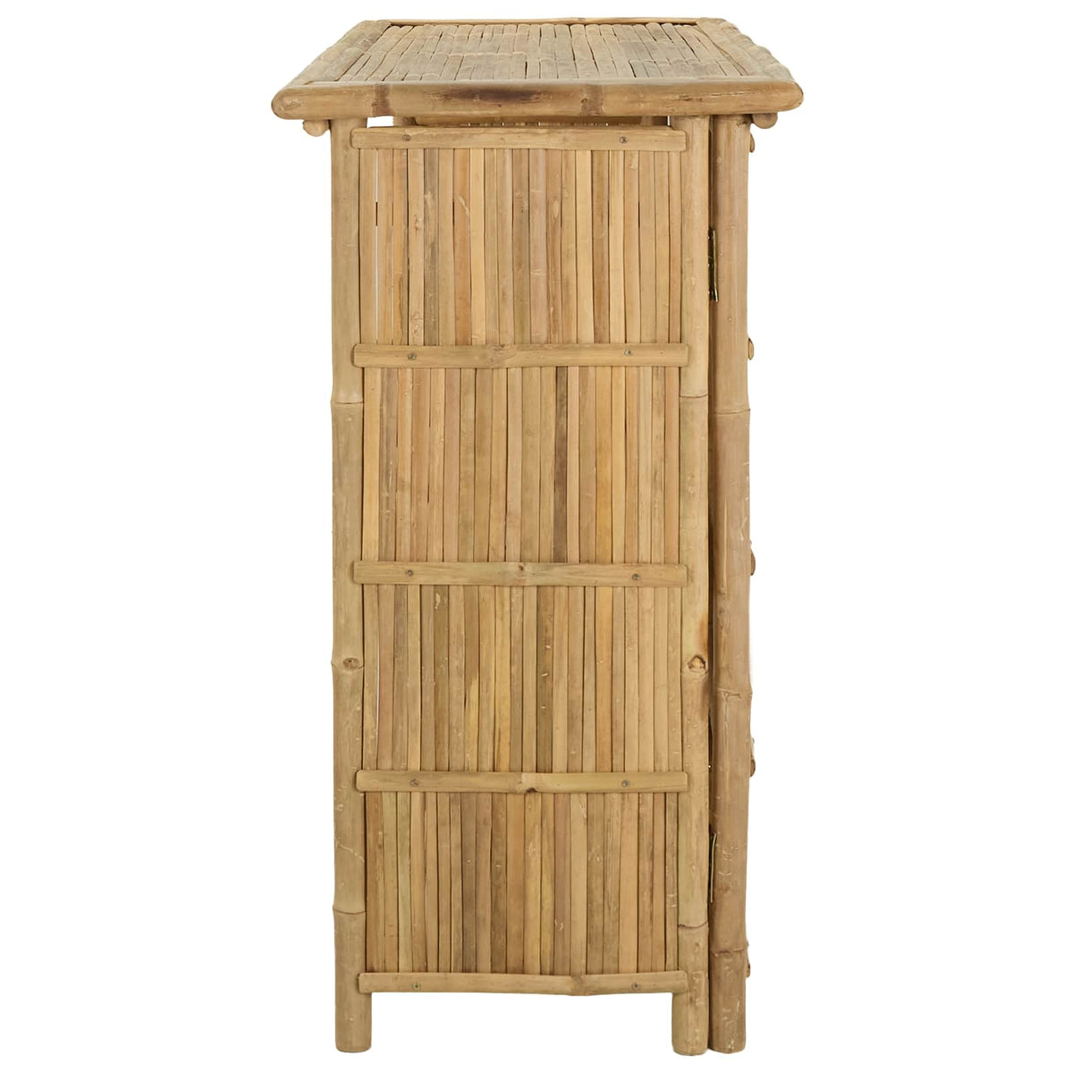 vidaXL Outdoor Bar Table Natural 115 x 55 x 105 cm Bamboo 4