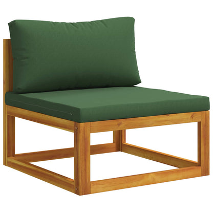 vidaXL Sofa Set 3 pcs Natural Solid Acacia Wood 3