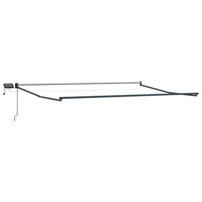 vidaXL Electric Retractable Awning Frame Anthracite 4.5 x 3 m 2
