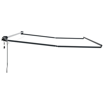 vidaXL Electric Retractable Awning Frame Anthracite 4.5 x 3 m 6