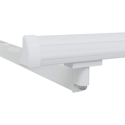 vidaXL Manual Awning Frame 4 x 3.5 m White Powder-Coated Aluminium 6