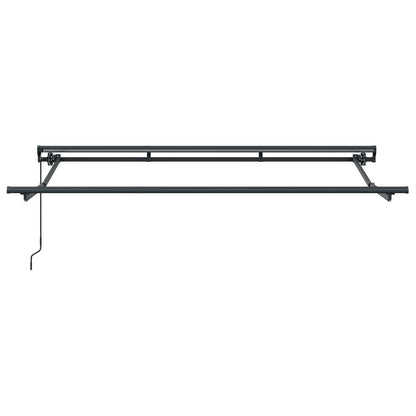 vidaXL Manual Awning Frame Adjustable Anthracite 3 x 2 m Steel 3