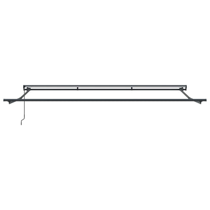 vidaXL Manual Awning Frame Adjustable Anthracite 4 x 2 m Steel 3