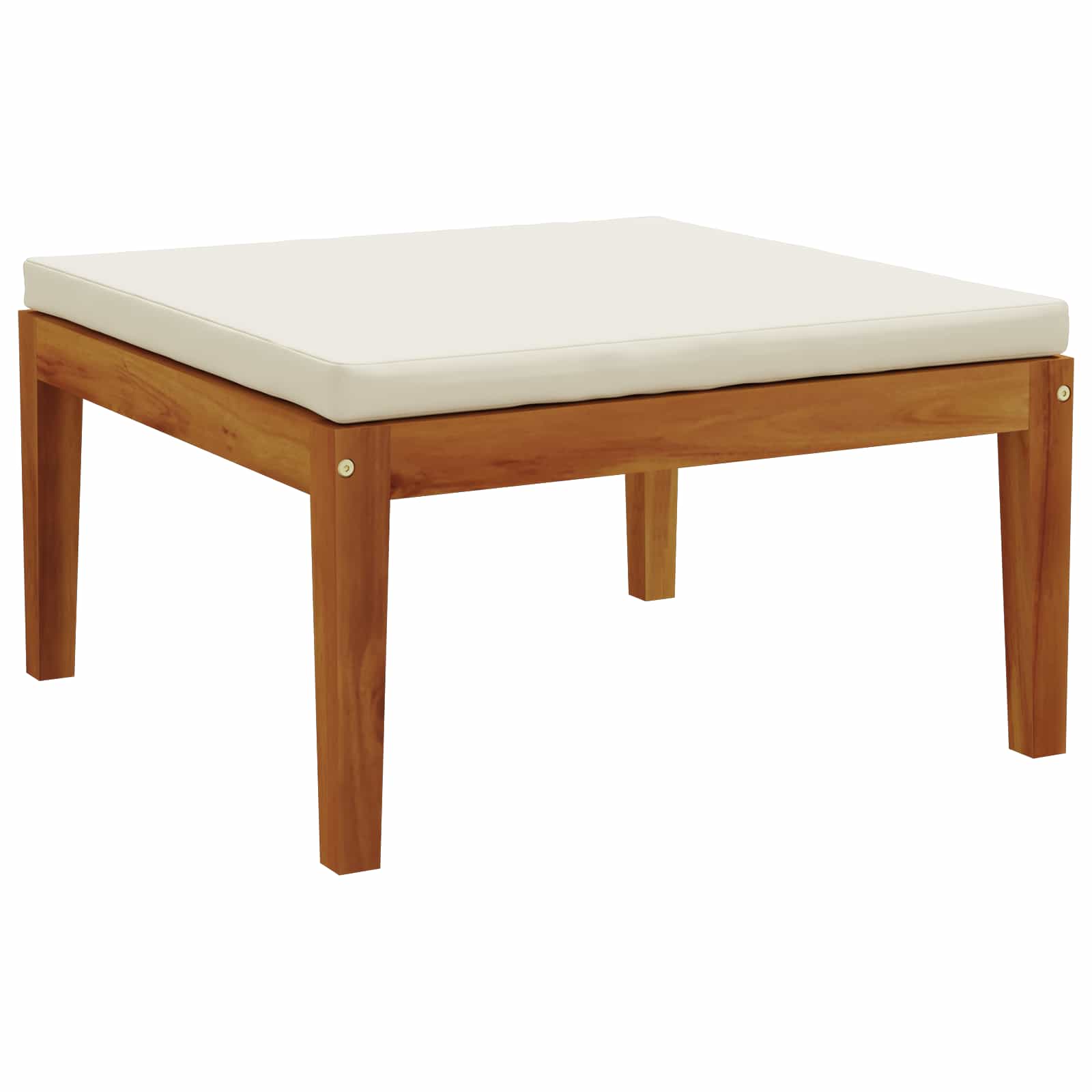 vidaXL 3 pcs Garden Lounge Set with Cushions Solid Acacia Wood & Rope 6