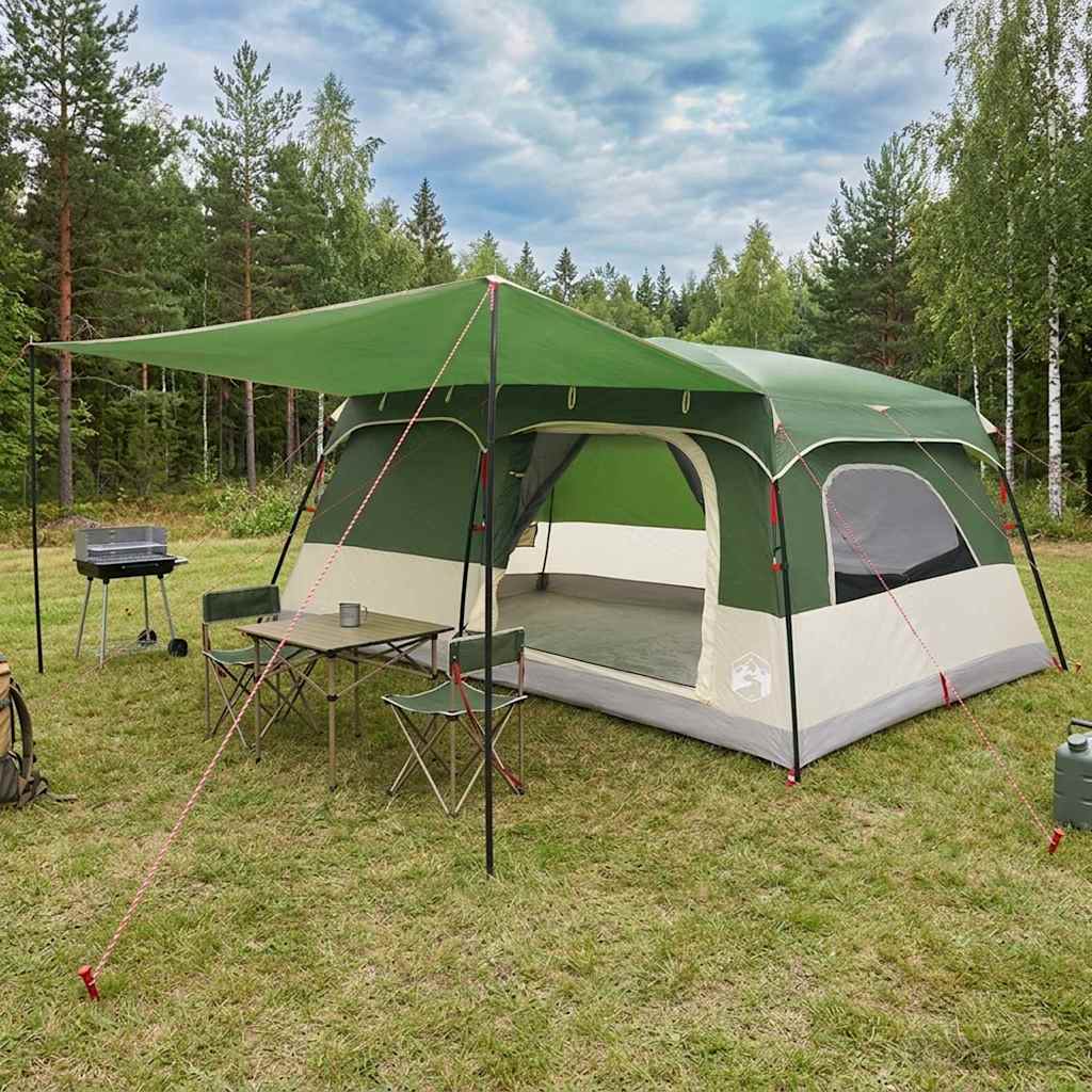 vidaXL Family Tent 16-Person Green Polyester and Steel 1