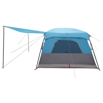 vidaXL Family Tent 16-Person Blue Polyester and Steel 6