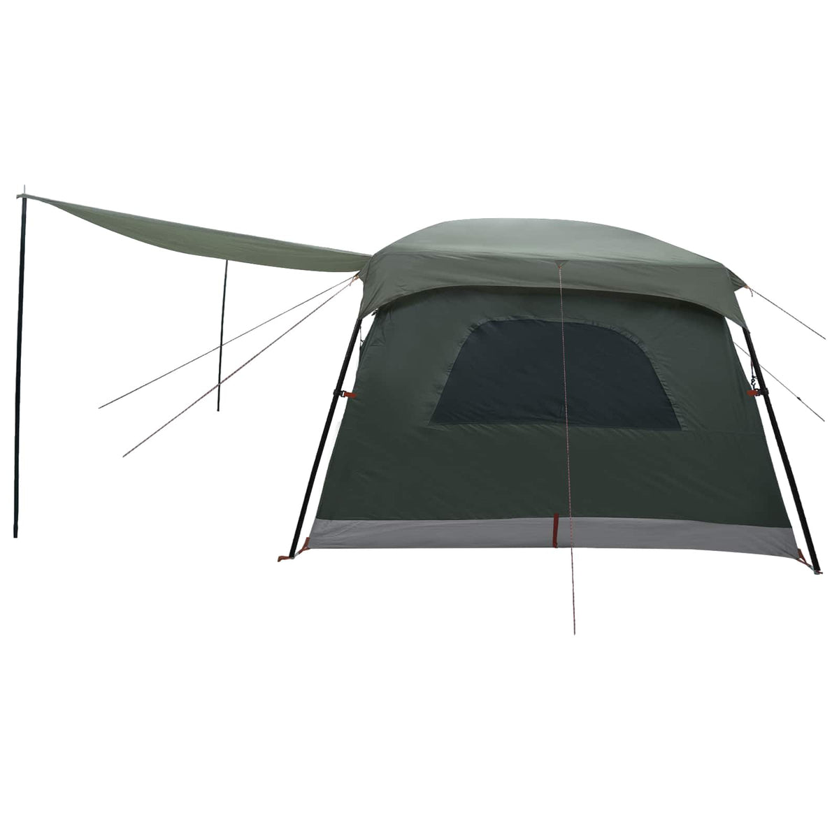 vidaXL Family Tent 16-Person Army Green Polyester and Steel 6