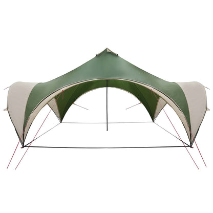 vidaXL Party Tent Green 500 x 500 x 352 cm Polyester and Steel 3
