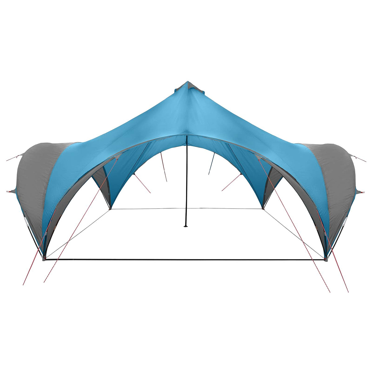 vidaXL Party Tent Blue 500 x 500 x 352 cm Polyester and Steel 3