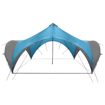 vidaXL Party Tent Blue 500 x 500 x 352 cm Polyester and Steel 3