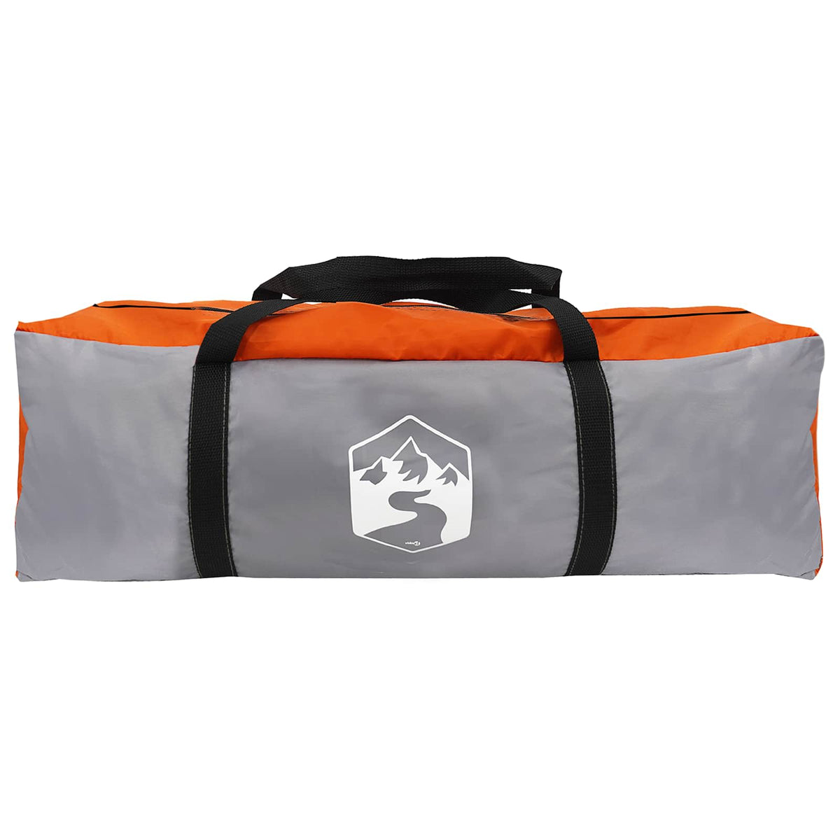 vidaXL Party Tent Grey and Orange 500 x 500 x 352 cm 4