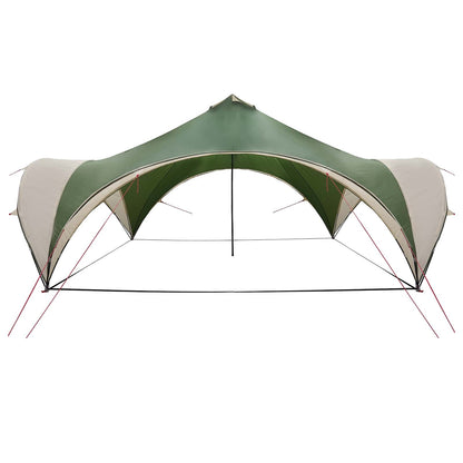 Party Tent 600 x 600 x 400 cm Polyester and Steel Width 600 cm Green