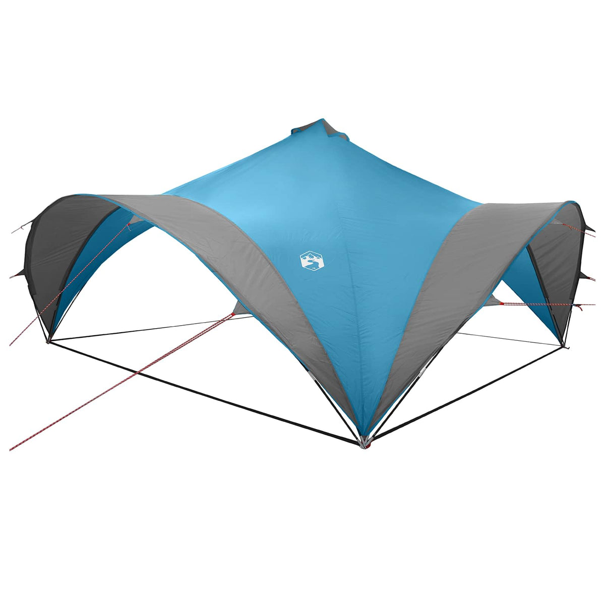 Party Tent 600 x 600 x 400 cm Polyester and Steel Width 600 cm Blue
