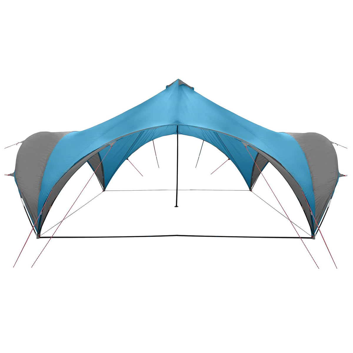 Party Tent 600 x 600 x 400 cm Polyester and Steel Width 600 cm Blue