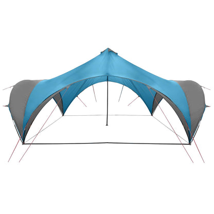 Party Tent 600 x 600 x 400 cm Polyester and Steel Width 600 cm Blue