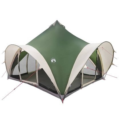 Tipi Tent 6.0-Person Polyester and Steel Width 400 cm Green