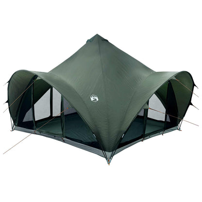 Tipi Tent 6.0-Person Polyester and Steel Width 400 cm Army green