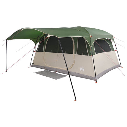 Tunnel Tent Polyester and Steel Green 6-person