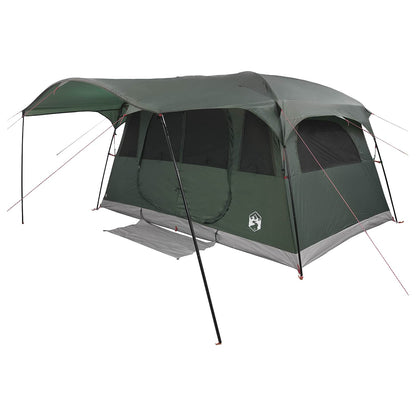 Tunnel Tent Polyester and Steel Army green 6-person