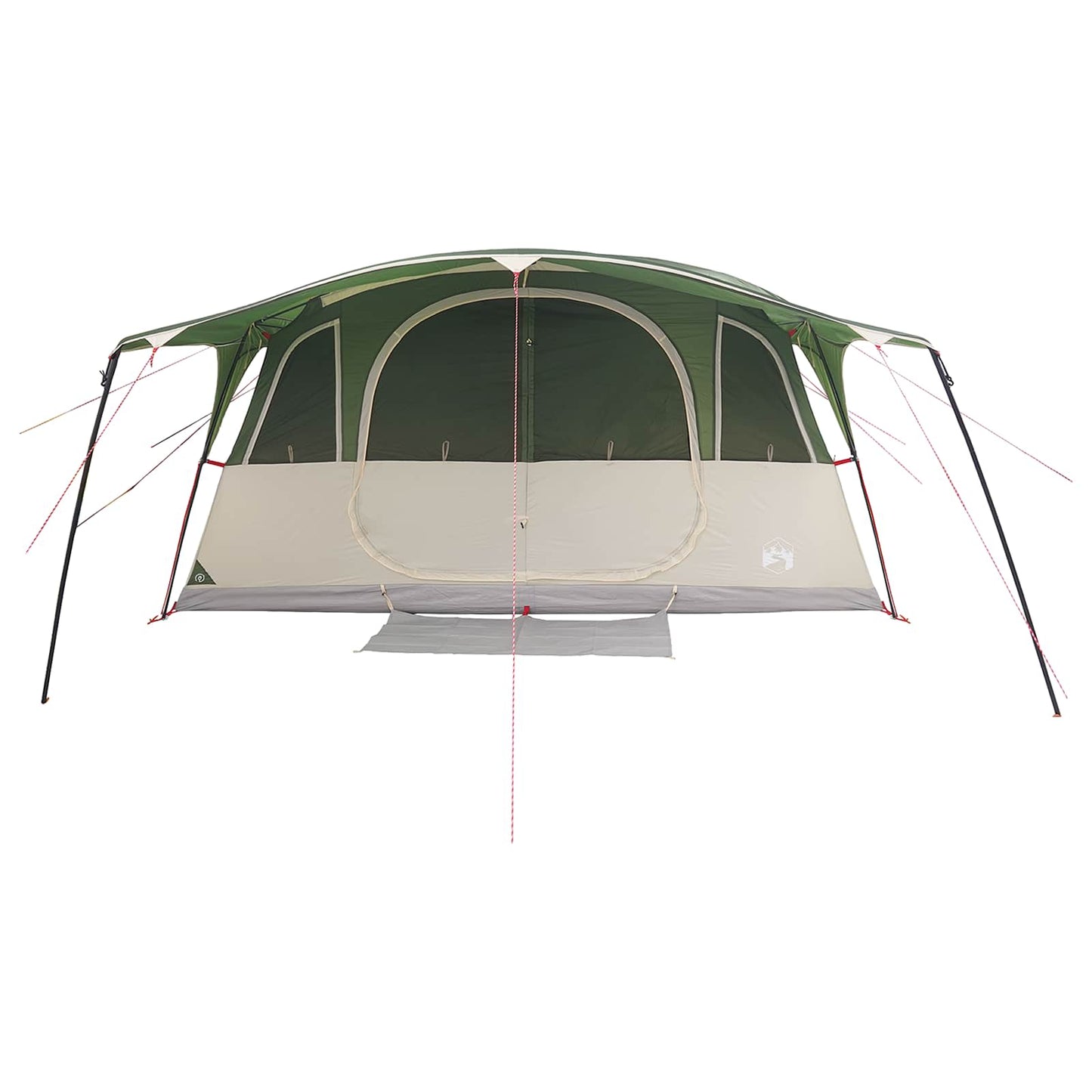 vidaXL Tunnel Tent Green 427 x 305 x 205 cm Polyester and Steel 5