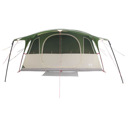 vidaXL Tunnel Tent Green 427 x 305 x 205 cm Polyester and Steel 5
