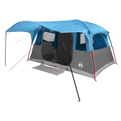 vidaXL Tunnel Tent Blue 427 x 305 x 205 cm Polyester and Steel 2