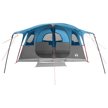 vidaXL Tunnel Tent Blue 427 x 305 x 205 cm Polyester and Steel 4